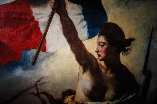 Restauro della 'Libertà che guida il popolo' di Delacroix